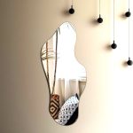 آینه دفرمه دیواری