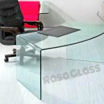 میز شیشه ای اداری