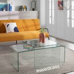 میز جلومبلی دو تکه پلاس