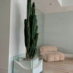 گلدان شیشه ای یووی